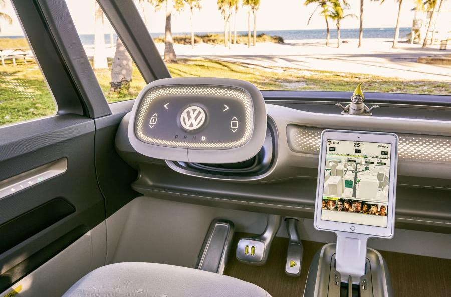 Панель приборов Volkswagen I.D. Buzz 2017 года  (фото 67 из 82)